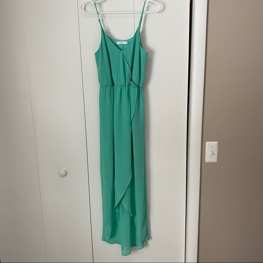 Lush High-Low Midi Dress